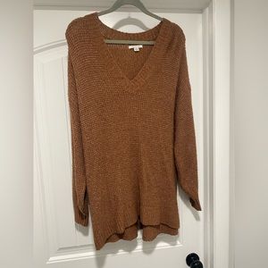 Brown oversized sweater